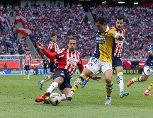 El Guadalajara y Atlético de San Luis regalaron un duelo muy difícil de ver por la poca propuesta de las dos escuadras en el Estadio AKRON. IMAGO7.