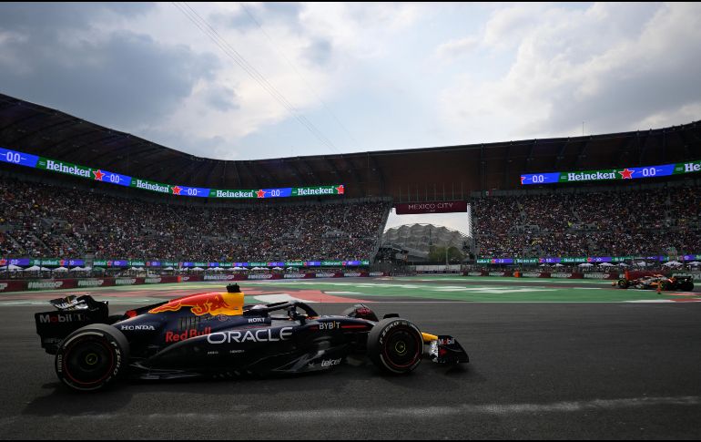 El GP de México será del 24 al 26 de octubre del próximo año. AFP / ARCHIVO