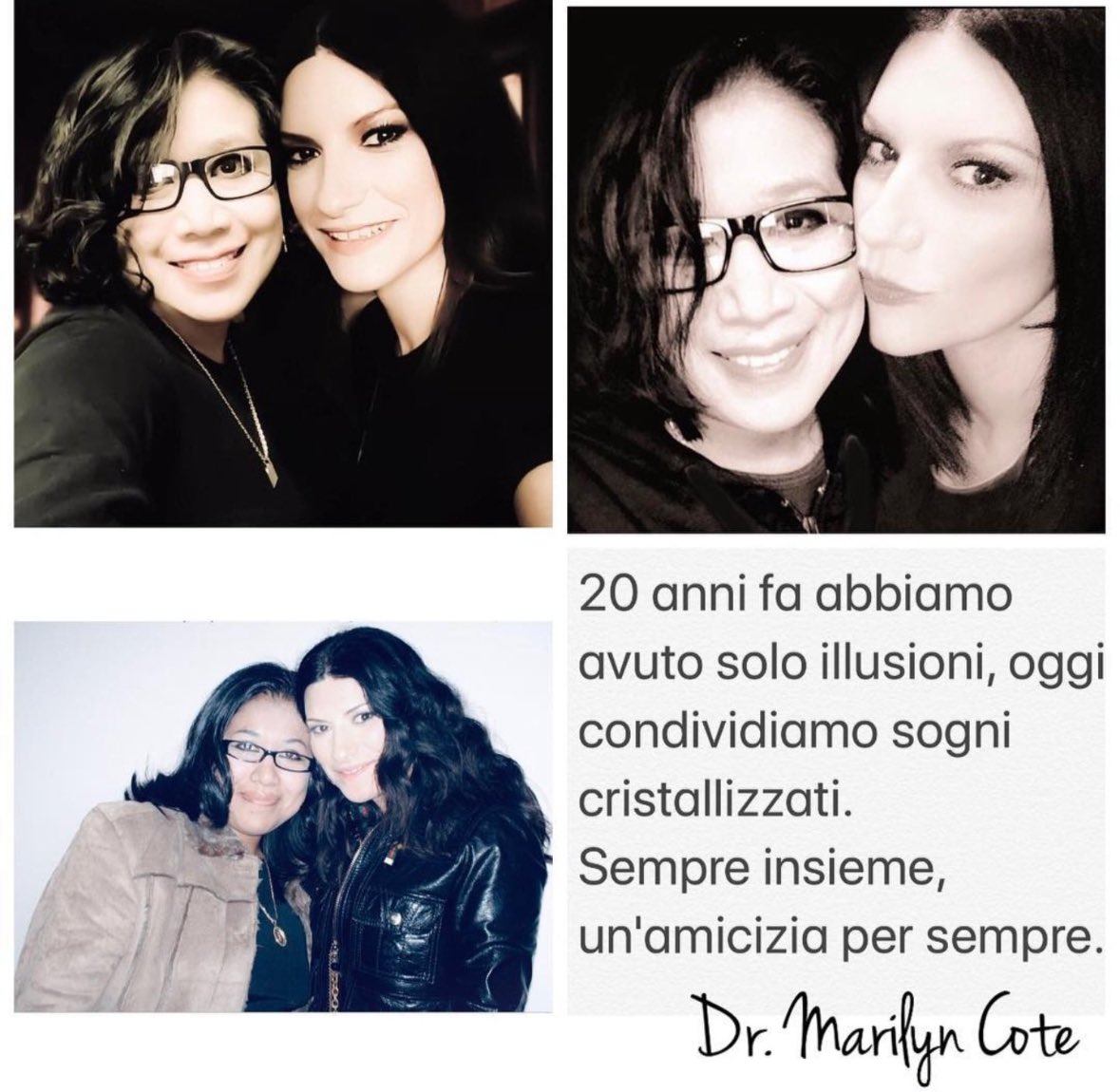 Laura Pausini responde al escándalo de Marilyn Cote: ¿Son amigas?