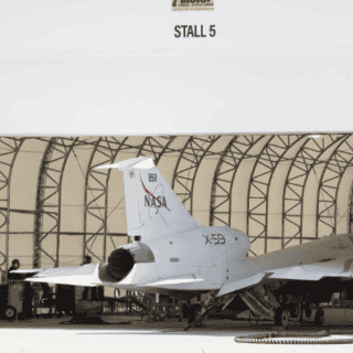 NASA: El avión supersónico X-59 arranca motores  por primera vez