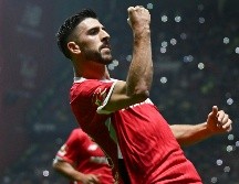 Paulinho en festejo de gol durante el partido de la jornada 17de la Liga BBVA MX. IMAGO7