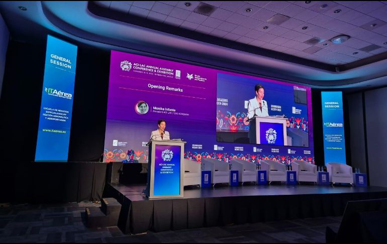 En la reunión de ACI LAC realizada este lunes en Guadalajara, representantes de la organización informaron que la mayoría de los aeropuertos están registrando importantes inversiones para la ampliación de sus instalaciones. EL INFORMADOR / J. Velazco