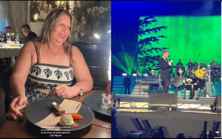 Recientemente se dio a conocer que el equipo de Luis Miguel se comunicó con la mujer y el hijo, para invitarlos al concierto del cantante completamente gratis. ESPECIAL.