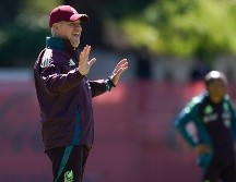 26 jugadores convocados comenzaron los trabajos bajo la dirección de Javier Aguirre y su cuerpo técnico. IMAGO7.