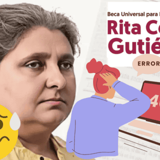 ¿Te pasó? Reportan fallas en la página para registrarse a la Beca "Rita Cetina"
