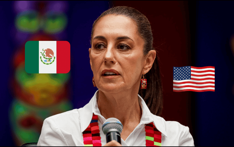 La presidenta de México espera que no haya afectaciones por las deportaciones en USA. Informador. / H. A. Figueroa