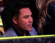 Óscar de la Hoya durante la función de boxeo de la cartelera Canelo vs Jacobs, celebrado en la arena T-Mobile. IMAGO