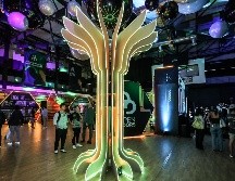 La primera competencia es Resistencia de puentes, en la cual los alumnos construyen puentes de madera que suben a una prensa que les aplica una carga de presión para medir la resistencia de la construcción. EL INFORMADOR/A. Navarro.