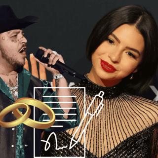 Nodal y Ángela Aguilar se casaron por bienes separados