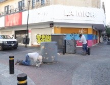 La primera etapa de la Estrategia de Seguridad Vial comprende trabajos de señalización horizontal en el polígono que va de la calle Independencia hasta avenida Juárez.. CORTESÍA/Ayuntamiento de Guadalajara.