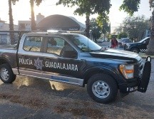 Tras realizar la inspección de seguridad, conforme a los protocolos, les aseguraron una pistola y un revólver, además de seis cartuchos útiles de diferente calibre. CORTESÍA / Policía de Guadalajara