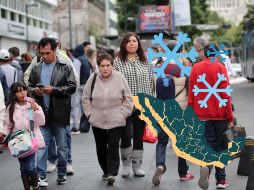 Ee pronostica que entre 2024 y 2025 se registren un total de 48 frentes fríos en el país. SUN/ ARCHIVO.