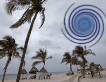 Su circulación reforzará la entrada de humedad hacia la península de Yucatán, ocasionando lluvias puntuales muy fuertes (50 a 75 mm) en Campeche, Yucatán y Quintana Roo. NTX / ARCHIVO