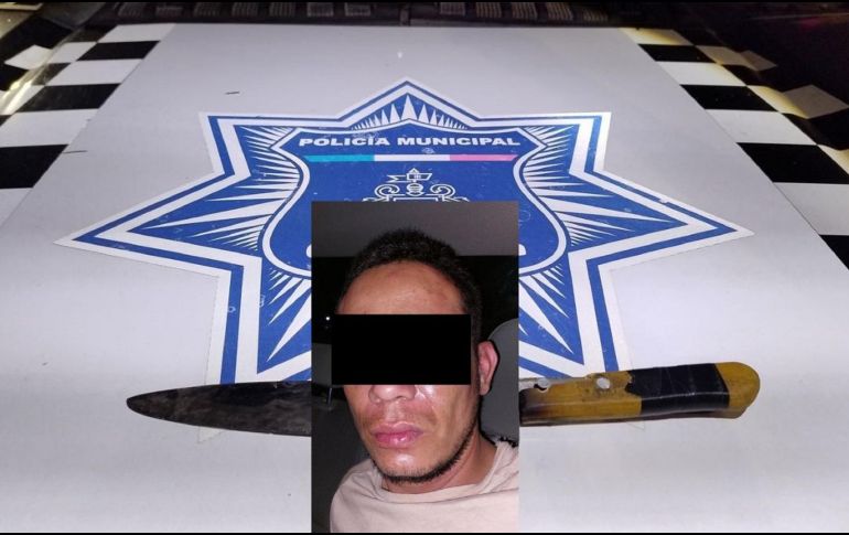 La persecución que terminó en el cruce de las calles Alejandría y Ramón Castellanos, en la colonia Libertad, al este de la ciudad. ESPECIAL / POLICÍA DE GUADALAJARA