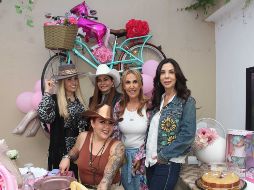 Ale Castañeda, Vero Castro, Gaby Enríquez, Yoya Gómez y Coco Zaragoza. GENTE BIEN JALISCO/ E. Escamilla