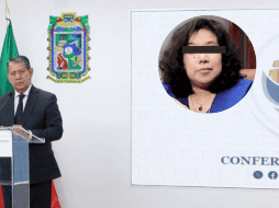 La llamada falsa psiquiatra fue exhibida en redes sociales, donde fueron presentadas recetas de medicamentos controlados emitidos por la pseudo psiquiatra. ESPECIAL/X/@FiscaliaPuebla.