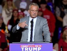 En una publicación en su plataforma de redes sociales Truth Social, Trump anunció el nombramiento de Kennedy. AP/M. GASH