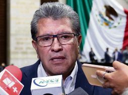 Ricardo Monreal, coordinador de la bancada de Morena.. El Universal