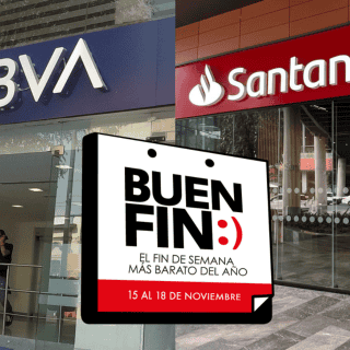 Buen Fin 2024: Reportan fallas en Santander y BBVA