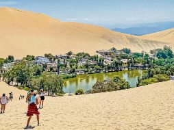 Oasis de Huacachina, un espectacular rincón natural que invita a la aventura en pleno desierto. ESPECIAL