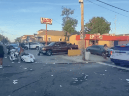 El puente Almonaster fue cerrado en ambas direcciones durante la investigación. ESPECIAL