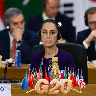 Sheinbaum propone al G-20 destinar porcentaje del gasto militar a reforestación