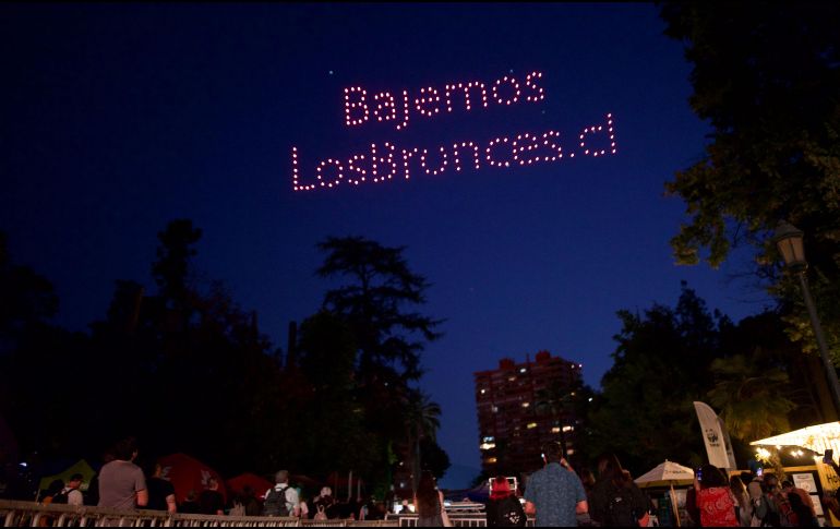 La ONG, Greenpeace, ha llevado a cabo una protesta enfocada en un proyecto minero situado en los Andes Centrales. EFE / GREENPEACE