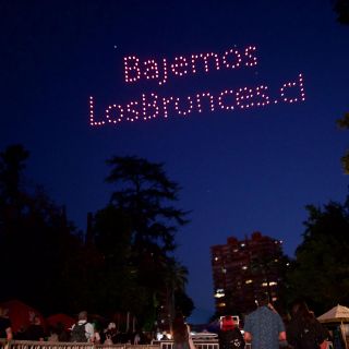 Greenpeace Chile utiliza drones en protesta para proteger la cordillera de Los Andes