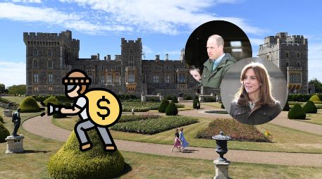 El Castillo de Windsor, hogar de Guillermo y Catalina, príncipes de Gales, fue asaltado. AFP /  EFE / ARCHIVO