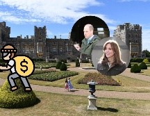 El Castillo de Windsor, hogar de Guillermo y Catalina, príncipes de Gales, fue asaltado. AFP /  EFE / ARCHIVO