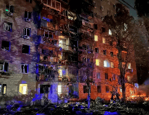 Ucrania ha sufrido el impacto reiterado de drones y misiles rusos, y en el campo de batalla está bajo severa presión rusa. EFE / ARCHIVO