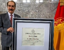 Antonio Leaño dejó en claro que la labor que ha desempeñado la universidad se debe a quienes han aportado su trabajo y tiempo a lo largo de los años. EL INFORMADOR/ A. Navarro.