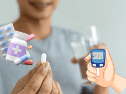 Los niveles de glucosa en nuestra sangre pueden verse afectados no sólo por los alimentos altos en calorías, sino por factores fisiológicos y el consumo de medicamentos. ESPECIAL/ CANVA