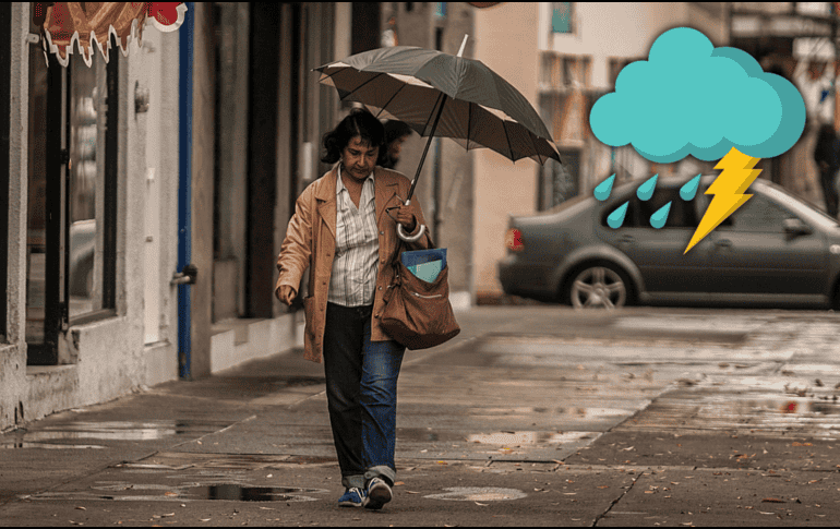 Se esperan lluvias puntuales fuertes en Guerrero e intervalos de chubascos en Jalisco, Colima y Michoacán. EL INFORMADOR / ARCHIVO