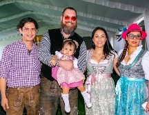 Horacio García, Christoph Hirsch, Alessia García, Guille Castillo y Paulina García. GENTE BIEN JALISCO/ J. Soltero