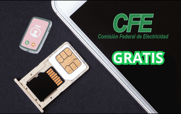 La Comisión Federal de Electricidad ofrece tarjetas SIM para tener internet gratis. Especial / Pixabay