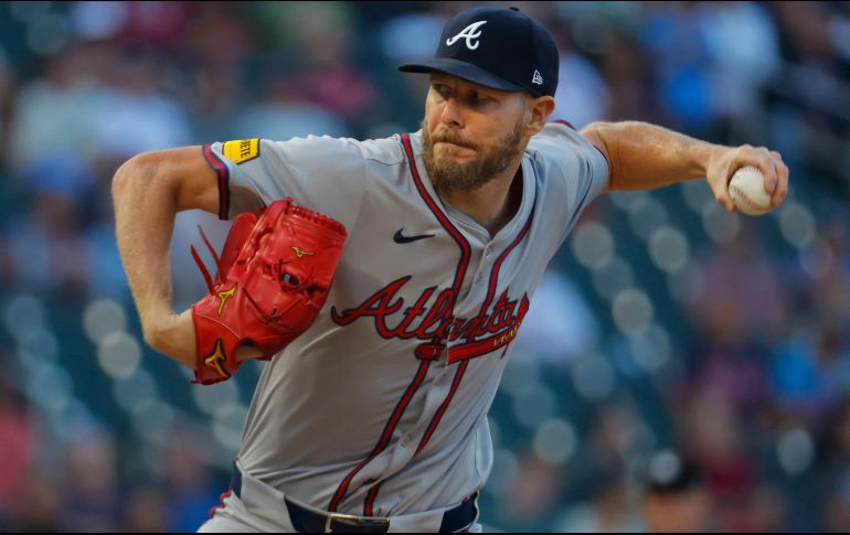 Chris Sale tuvo una temporada memorable en Atlanta tras su traspaso desde Boston. AP/B. Kluckhohn