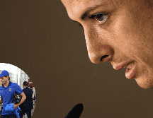 El mexicano Javier Hernández y el argentino Fernando Gago.  AP / EFE /ARCHIVO