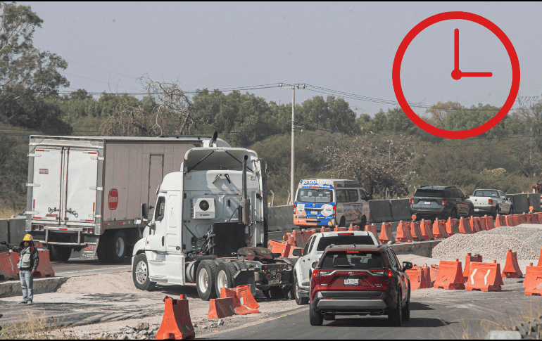 El accidente afecta tramos como Jorobas, los alrededores de Tepeji de Ocampo, y el área del trébol previo a la caseta de Tepotzotlán. SUN / ARCHIVO