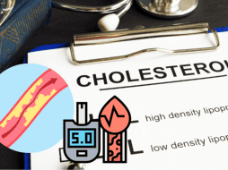 El colesterol es un tipo de lípido que es producido por el hígado y se encuentra presente en ciertos alimentos como carne roja, embutidos y productos lácteos. ESPECIAL/ CANVA