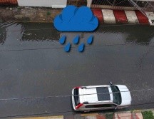 La entrada de aire húmedo procedente del océano ocasionará lluvias puntuales fuertes en dos estados del país. NTX / ARCHIVO