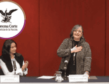 El pasado jueves 21 de noviembre, la ministra Presidenta de la SCJN, Norma Lucía Piña Hernández, inauguró el Encuentro Jurídico Universitario y la Exposición Jurídica Literaria. ESPECIAL/ X @Suprema Corte