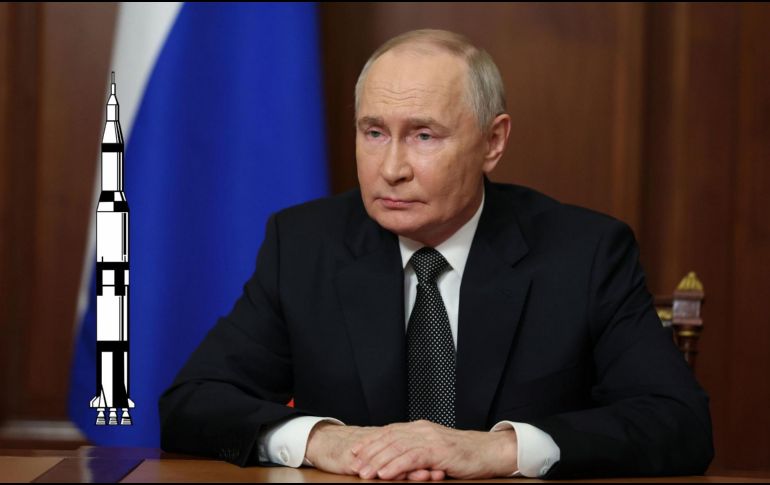 Los expertos rusos apuntan que el misil tiene un mínimo de seis cabezas de guiado individual. EFE / V. PROKOFYEV