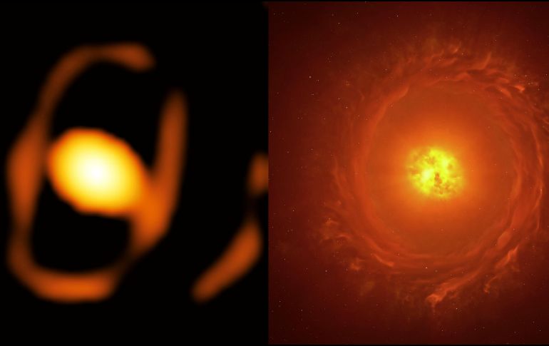Esta estrella es una de las más extremas de su clase y cualquier cambio drástico podría acercarla a un final explosivo. EFE / ARCHIVO
