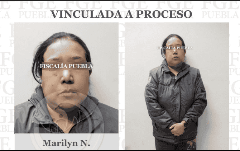 Marilyn fue detenida el pasado jueves en Tlaxco, Tlaxcala, por parte de agentes ministeriales de Puebla y Tlaxcala. CORTESÍA/ Fiscalía de Puebla.