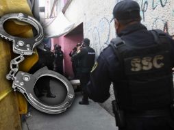 Personal de la SSC aprehendió a 10 hombres y una mujer por el delito de Asociación Delictuosa. SUN / ARCHIVO