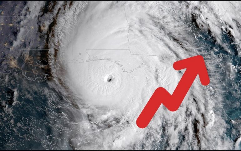 Una tormenta de categoría 5 causa más de 400 veces el daño de un huracán mínimo de categoría. ESPECIAL / NOAA