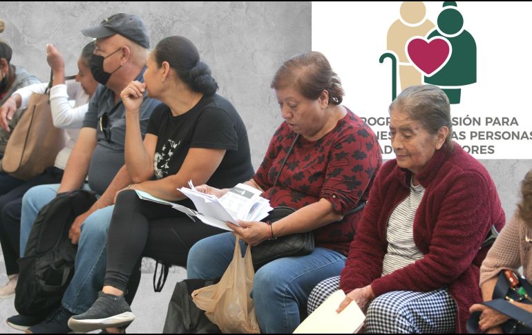 La Pensión para el Bienestar de las Personas Adultas Mayores hace un pago actualmente 6 mil pesos cada bimestre. EL INFORMADOR / ARCHIVO