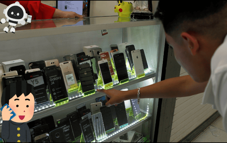 Conoce los mejores celulares del 2024 según ChatGPT. EL IFORMADOR / ARCHIVO