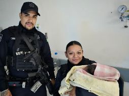 Los uniformados realizaban un recorrido de vigilancia por las inmediaciones de las calles Cairo y Manuel de Navarrete, cuando la mujer se acercó para solicitar su apoyo. ESPECIAL / POLICÍA DE GUADALAJARA